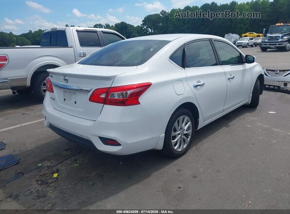 3N1AB7AP1KY237322 2019 NISSAN SENTRA White Tył prawy