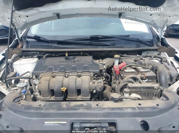 3N1AB7AP1KY237322 2019 NISSAN SENTRA White Widok z tyłu