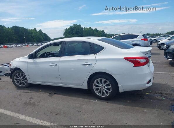 3N1AB7AP1KY237322 2019 NISSAN SENTRA White 