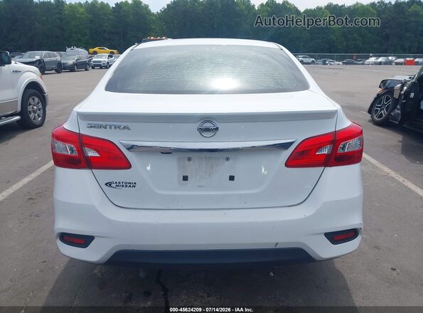 3N1AB7AP1KY237322 2019 NISSAN SENTRA White 