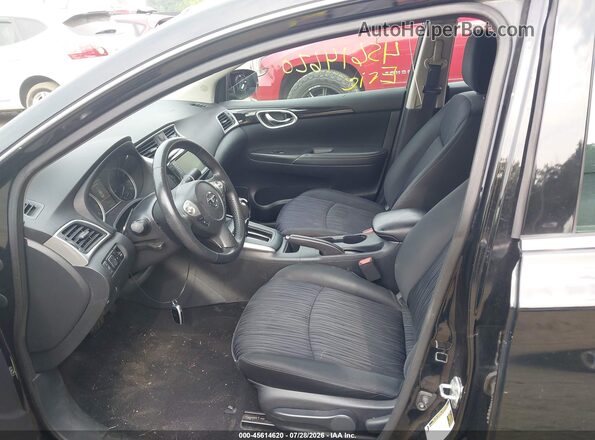 3N1AB7AP1KY240835 2019 NISSAN SENTRA Black Սալոնի դիմացի տեսք