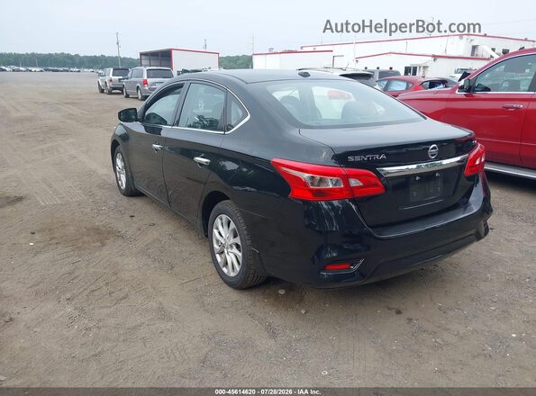 3N1AB7AP1KY240835 2019 NISSAN SENTRA Black Հետևի ձախ