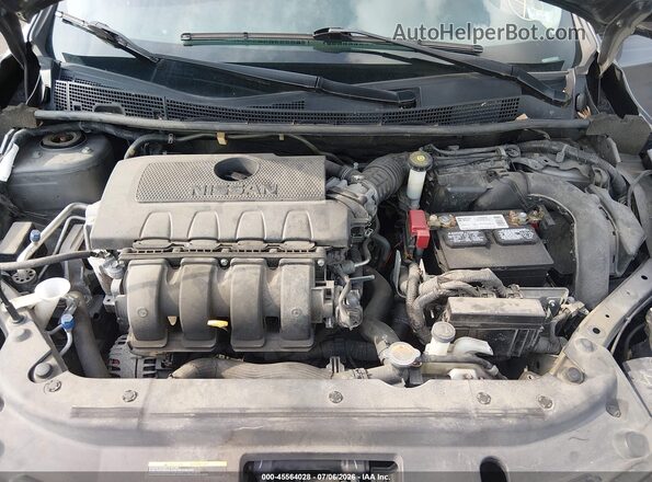 3N1AB7AP1KY249700 2019 NISSAN SENTRA Gray Widok z tyłu