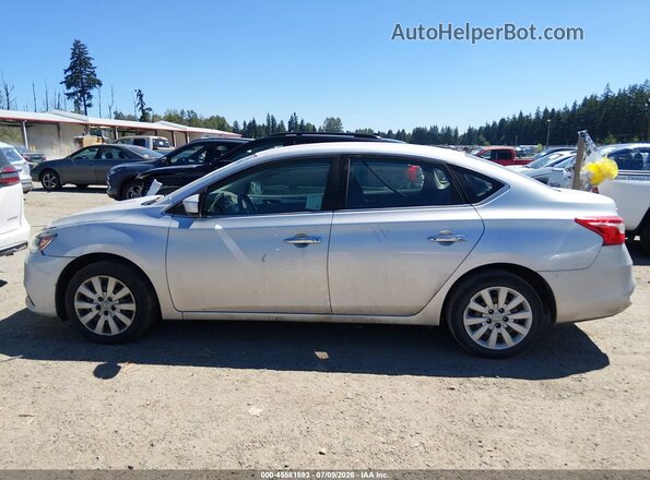 3N1AB7AP1KY253312 2019 NISSAN SENTRA Silver Widok wnętrza 360 stopni