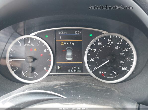 3N1AB7AP1KY254685 2019 NISSAN SENTRA Black Widok tylnych siedzeń