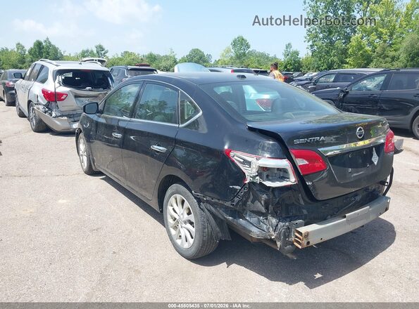 3N1AB7AP1KY254962 2019 NISSAN SENTRA Black Задня ліва чверть