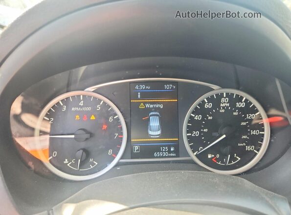 3N1AB7AP1KY266724 2019 NISSAN SENTRA Черный Вид щитка приборов