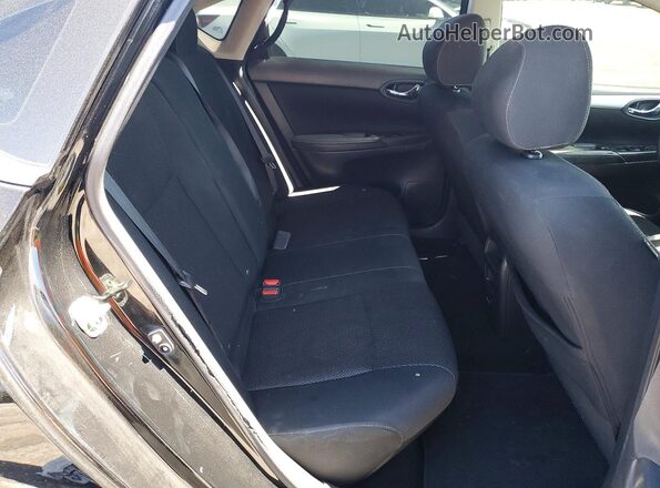 3N1AB7AP1KY273155 2019 NISSAN SENTRA Черный Вид задних сидений
