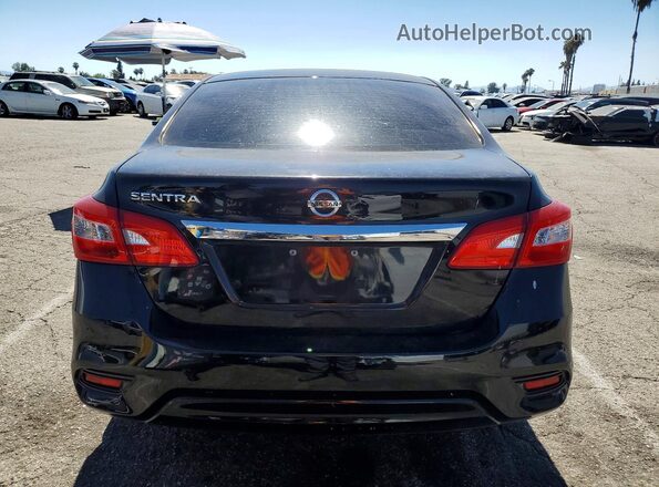 3N1AB7AP1KY273155 2019 NISSAN SENTRA Черный Вид сзади