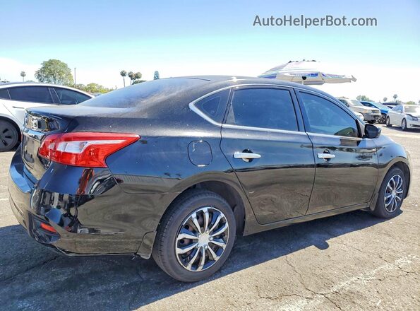 3N1AB7AP1KY273155 2019 NISSAN SENTRA Черный Задняя правая четверть