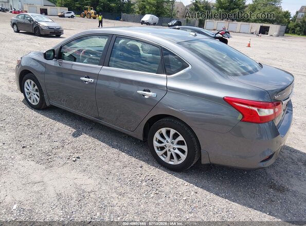 3N1AB7AP1KY273236 2019 NISSAN SENTRA Gray Rear left