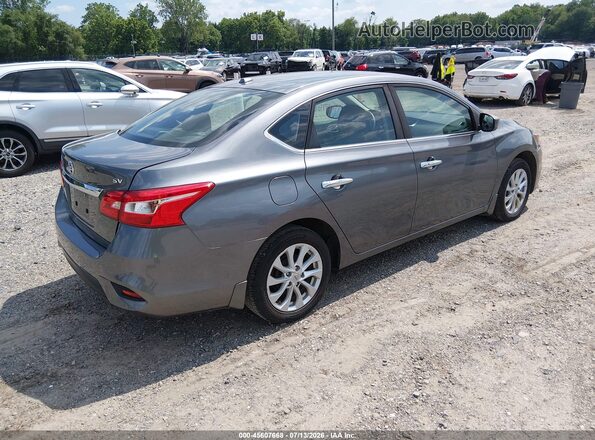 3N1AB7AP1KY273236 2019 NISSAN SENTRA Gray Rear right