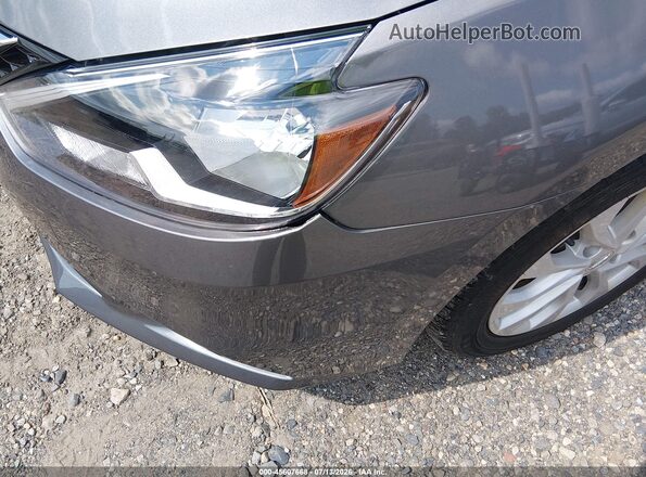 3N1AB7AP1KY273236 2019 NISSAN SENTRA Gray Front view