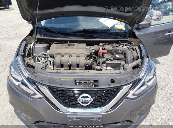 3N1AB7AP1KY273236 2019 NISSAN SENTRA Gray Rear view