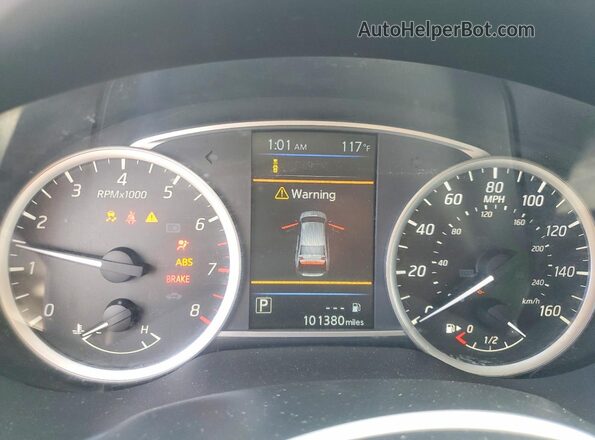 3N1AB7AP1KY274631 2019 NISSAN SENTRA Blue Vista del cuadro de instrumentos