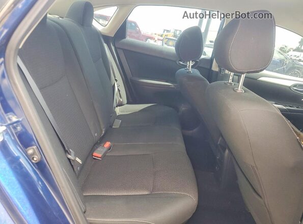 3N1AB7AP1KY274631 2019 NISSAN SENTRA Blue Vista de los asientos traseros