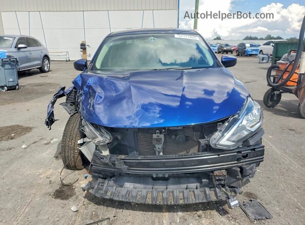 3N1AB7AP1KY274631 2019 NISSAN SENTRA Blue Vista frontal