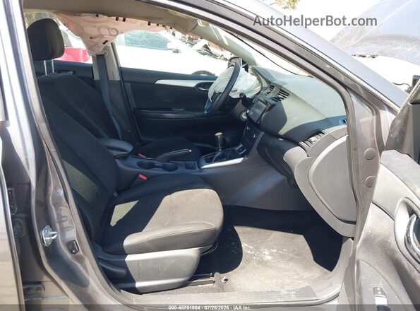 3N1AB7AP1KY274919 2019 NISSAN SENTRA Серый Вид салона спереди
