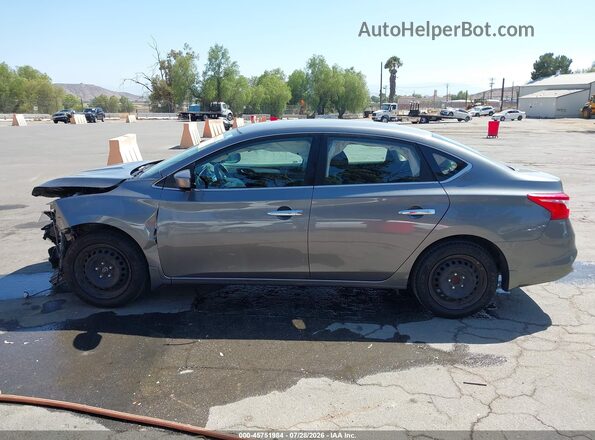 3N1AB7AP1KY274919 2019 NISSAN SENTRA Серый Панорамный вид салона 360°