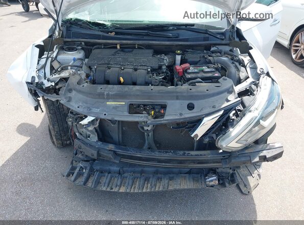 3N1AB7AP1KY283538 2019 NISSAN SENTRA Белый Вид сзади