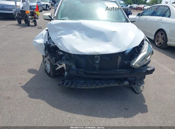3N1AB7AP1KY283538 2019 NISSAN SENTRA Белый Вид спереди
