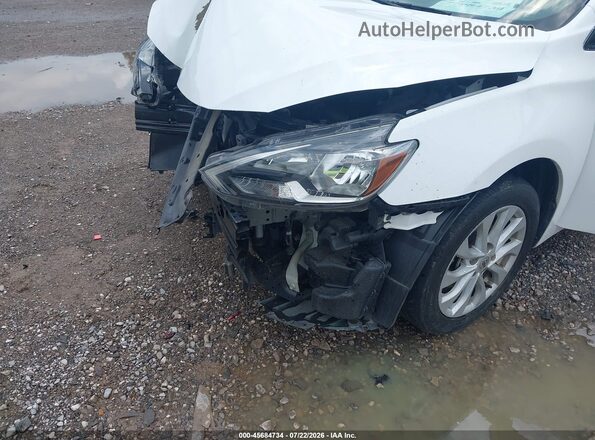 3N1AB7AP1KY287105 2019 NISSAN SENTRA White Вид спереду