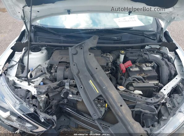3N1AB7AP1KY287105 2019 NISSAN SENTRA White Вид ззаду