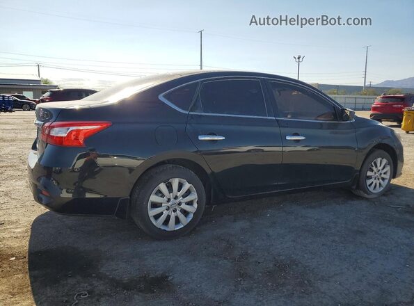 3N1AB7AP1KY291414 2019 NISSAN SENTRA Black Задня права чверть