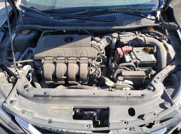 3N1AB7AP1KY291414 2019 NISSAN SENTRA Black Вид задньої частини салону