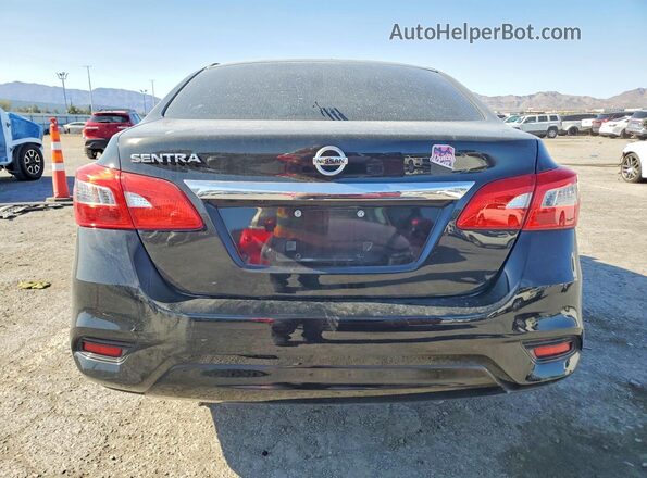 3N1AB7AP1KY291414 2019 NISSAN SENTRA Black Вид ззаду