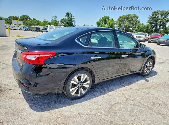 3N1AB7AP1KY298704 2019 NISSAN SENTRA Black Հետևի աջ