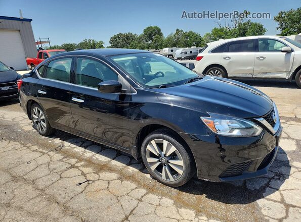 3N1AB7AP1KY298704 2019 NISSAN SENTRA Black Առջևի աջ