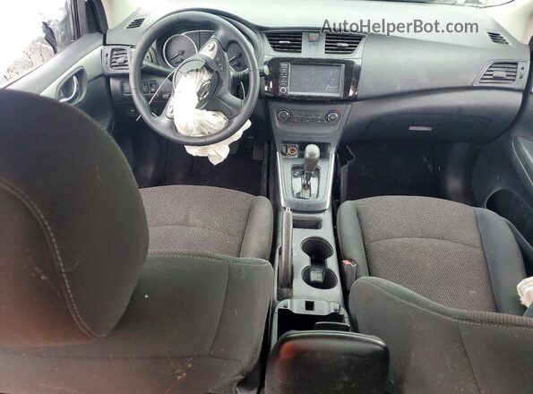 3N1AB7AP1KY351725 2019 NISSAN SENTRA Silver Առջևի վահանակի տեսք