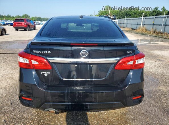 3N1AB7AP1KY360926 2019 NISSAN SENTRA Черный Вид сзади