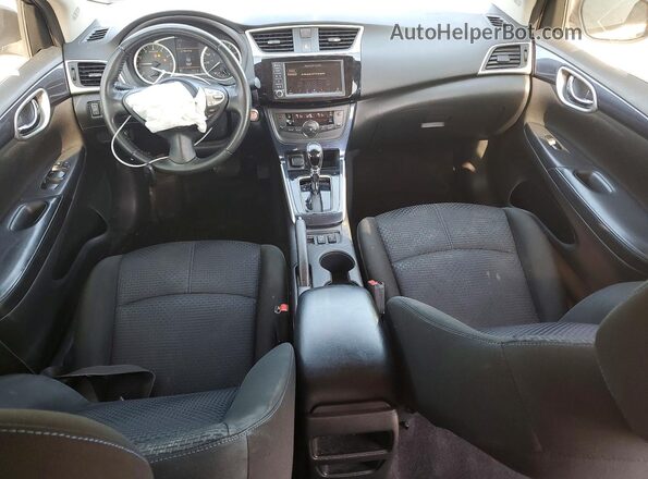 3N1AB7AP1KY360926 2019 NISSAN SENTRA Черный Вид панели приборов