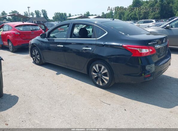 3N1AB7AP1KY367360 2019 NISSAN SENTRA Black Задня ліва чверть