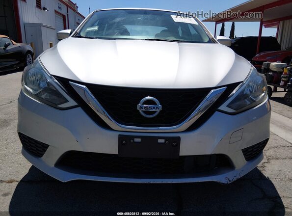 3N1AB7AP1KY394526 2019 NISSAN SENTRA Silver ხელსაწყოთა პანელის ხედი