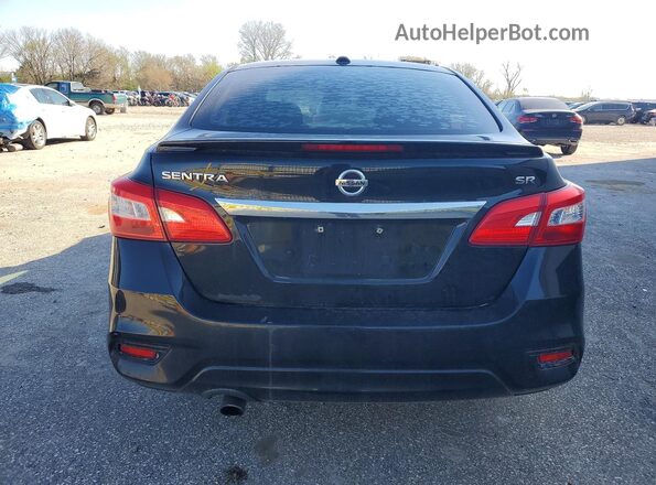 3N1AB7AP1KY408070 2019 NISSAN SENTRA Black Rear view