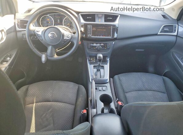 3N1AB7AP1KY408070 2019 NISSAN SENTRA Black Dashboard view