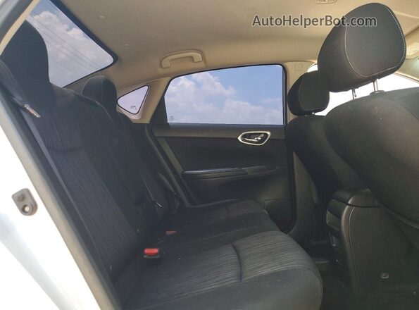 3N1AB7AP1KY427153 2019 NISSAN SENTRA Silver Vista de los asientos traseros