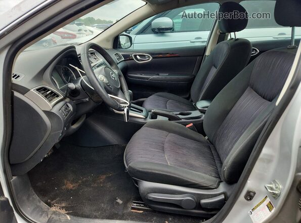 3N1AB7AP1KY429999 2019 NISSAN SENTRA Silver Սալոնի դիմացի տեսք