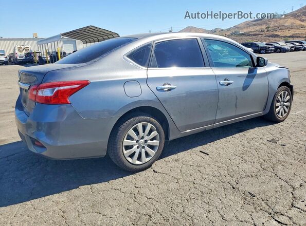 3N1AB7AP1KY443353 2019 NISSAN SENTRA Gray Задня права чверть