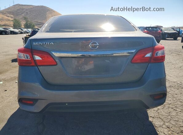 3N1AB7AP1KY443353 2019 NISSAN SENTRA Gray Вид ззаду
