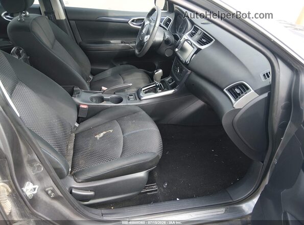 3N1AB7AP1KY450285 2019 NISSAN SENTRA Gray Vista interior delantera