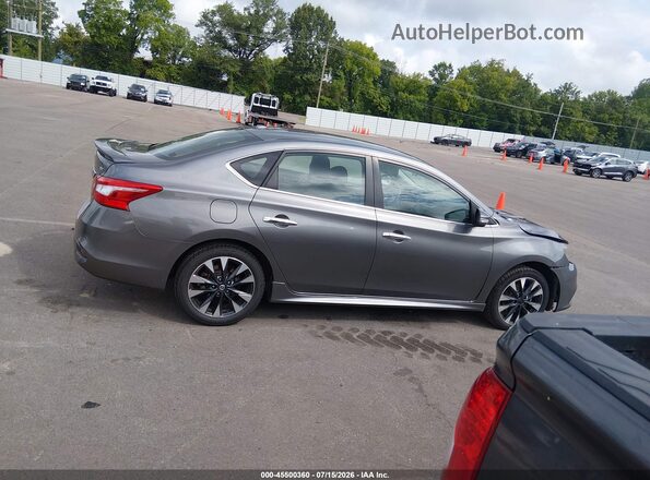 3N1AB7AP1KY450285 2019 NISSAN SENTRA Gray Vista interior trasera