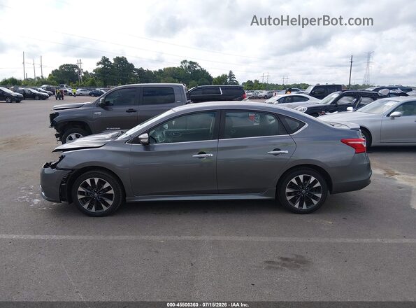 3N1AB7AP1KY450285 2019 NISSAN SENTRA Gray Vista interior de 360 grados