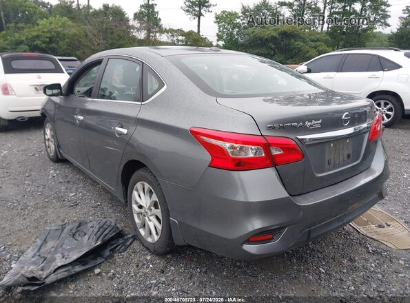 3N1AB7AP1KY453963 2019 NISSAN SENTRA Gray უკანა მარცხენა