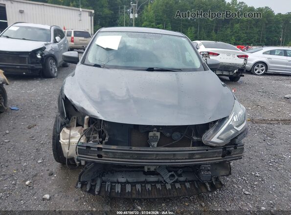 3N1AB7AP1KY453963 2019 NISSAN SENTRA Gray ხელსაწყოთა პანელის ხედი