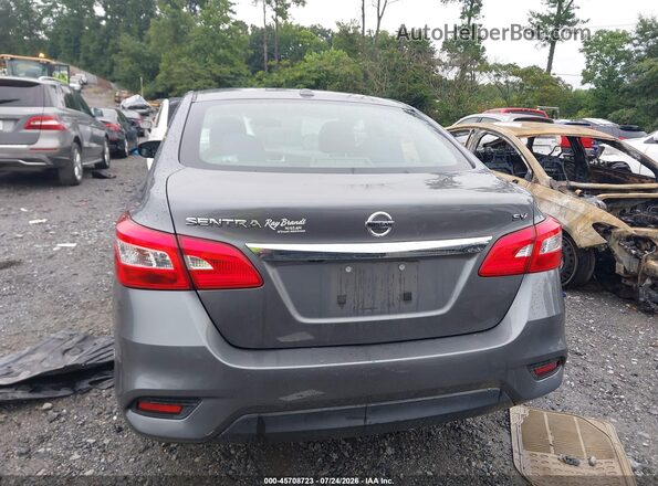 3N1AB7AP1KY453963 2019 NISSAN SENTRA Gray 