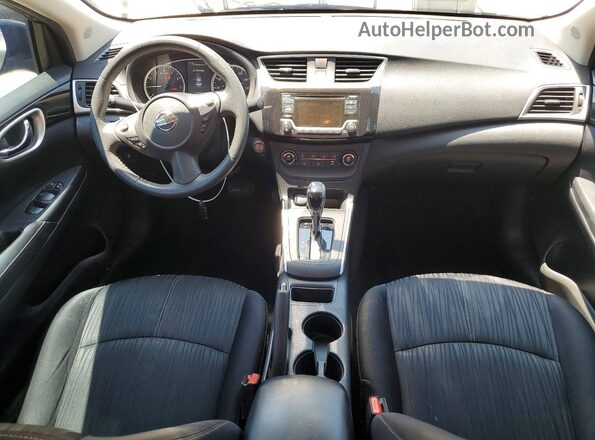 3N1AB7AP2GL648362 2016 NISSAN SENTRA Charcoal წინა პანელის ხედი